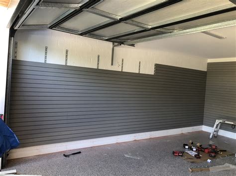 sheet metal garage walls|waterproof paneling for garage walls.